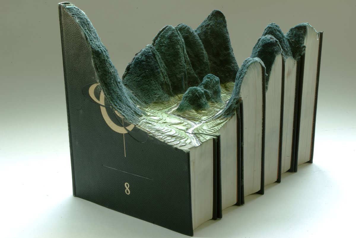 ivanik_oksana's tweet photo. Art works made from books by Guy Laramée https://t.co/nd7Iew1PwM