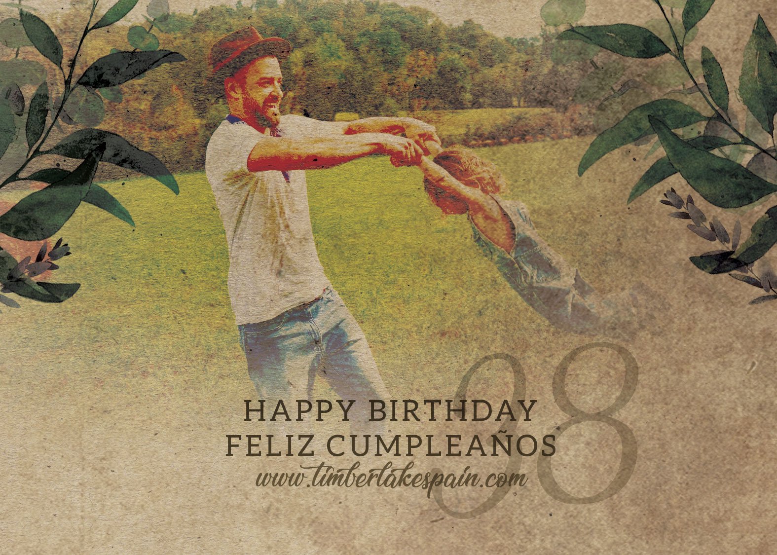 ¡Feliz 38 cumpleaños Happy birthday!

 