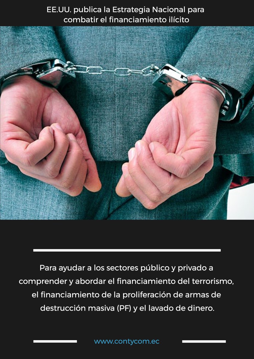 #FelizJueves #EstadosUnidos implementa herramientas para combatir el #lavadodeactivos a gran escala