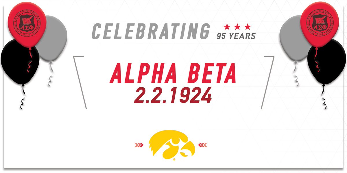 alphasigs's tweet photo. Happy Founders Day to the men of Alpha Beta (Iowa) as they celebrate 95 years of brotherhood! #AlphaSig 
@AlphaSigIowa https://t.co/oXnKnNdyaB