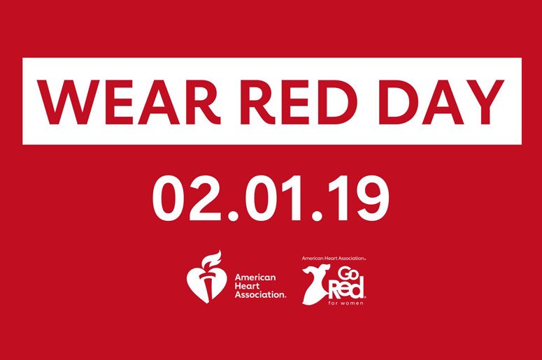Rock Red on Friday, Feb 1st! When you #WearRedAndGive you help stop heart disease and stroke. #GoRedForWomen #ghvnylinks #thelinksinc #HeartLinksWearRed #HealthandHumanServices