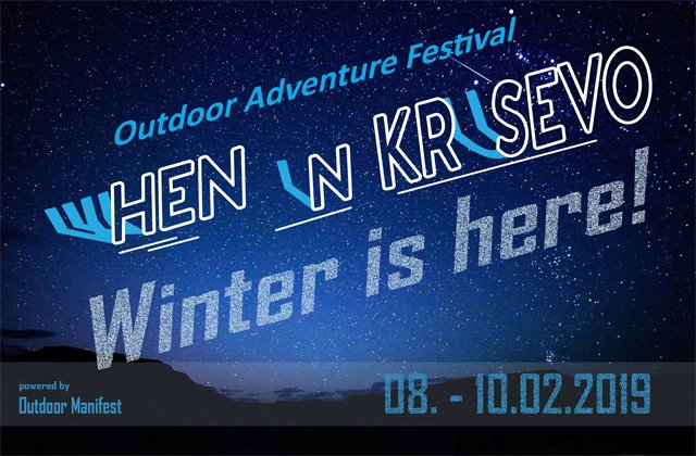 WhenInX's tweet image. Зимско издание на фестивалот When in Krusevo, под работен наслов Winter is here! 
Повелете на чист воздух, дружење и забава од 8ми до 10ти февруари во Крушево. 

Повеќе инфо: winter.wheninkrusevo.mk