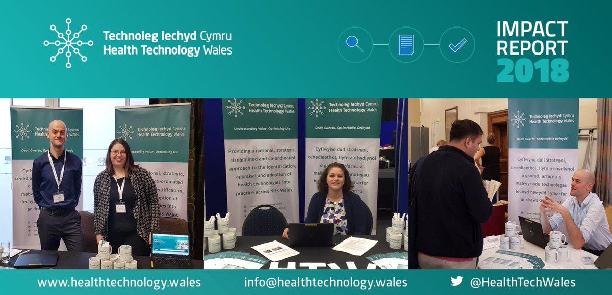 HealthTechWales's tweet photo. .@HealthTechWales presented and exhibited at more than 20 external meetings and conferences in 2018, including #UKHealthTech, #ResearchWales18 and #RSS2018conf.
Read the #HTWimpact report here: https://t.co/GRe17anzku https://t.co/YynJmtd23n