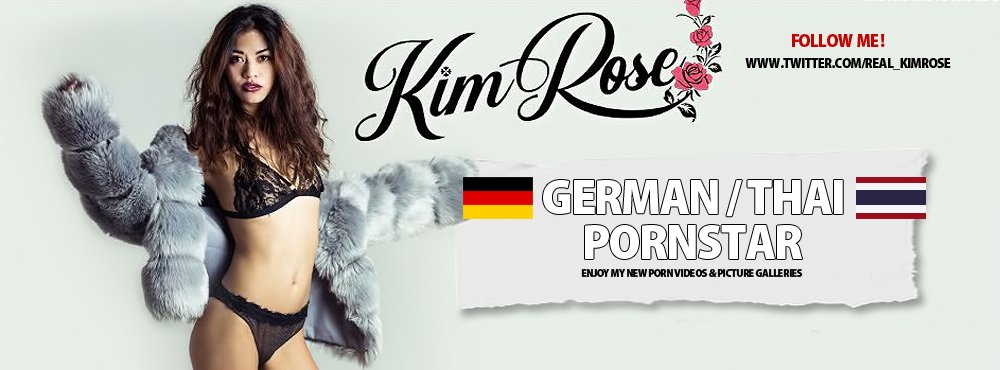 1000px x 370px - ðŸ‡©ðŸ‡ª Kim Rose - German / Thai Pornstar ðŸ‡¹ðŸ‡­ Visit: http ...