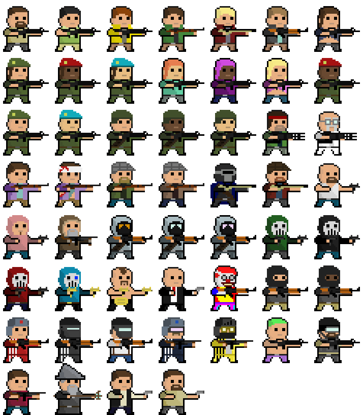 Studiosikki's tweet photo. check out  @DevZek profile, his game looks awesome, and recently add like 100 skins! That’s a lot of variations! 😎
.
.
.
#gamedev #gamedevelopment #indiedev #indiegame #gamedev #community #creators #supportartists 

https://t.co/zAerkRAsEK https://t.co/h8JCFspVBc