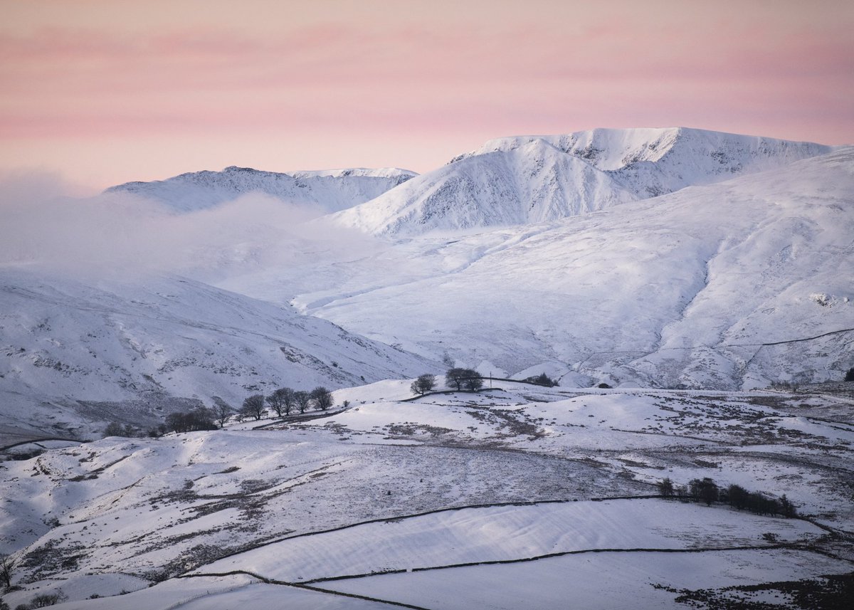 Over the shoulder shot as we went up Great Mell Fell before dawn. Couldn't resist it.