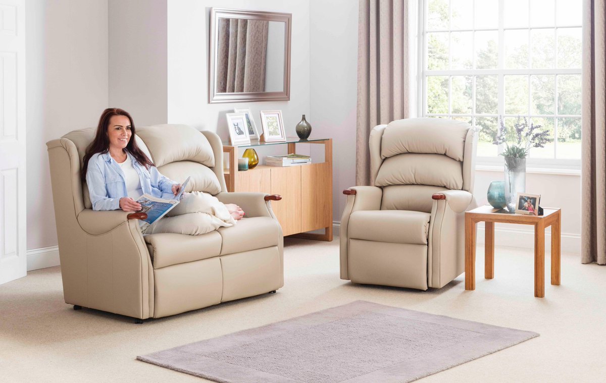 Riser/Recliners Suites - Come and see our full range in our showroom and experience the ultimate in reclining comfort. Recliners available in 4 sizes and attractive choice of fabrics. Claim up to £200 off using our money saving vouchers.