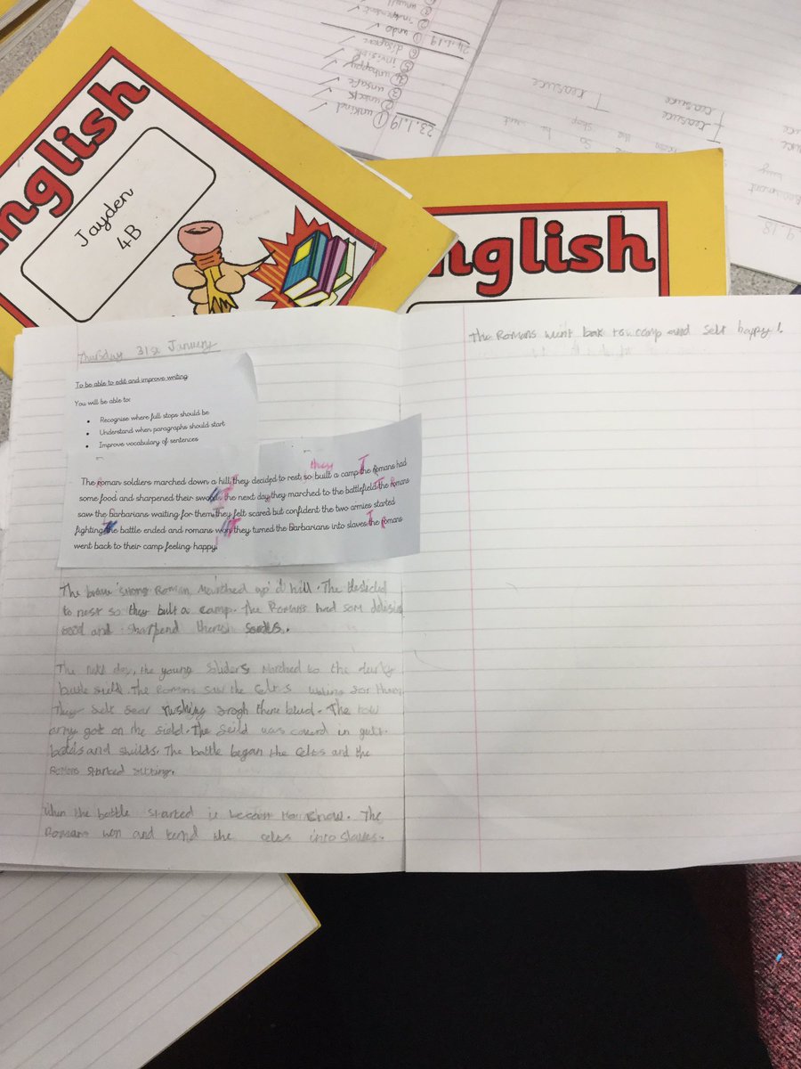 CLASS4BLONGSHAW's tweet photo. Teaching the children how to improve and edit paragraphs. They've done an amazing job #writing likethisat9 https://t.co/NdhCETrqdi