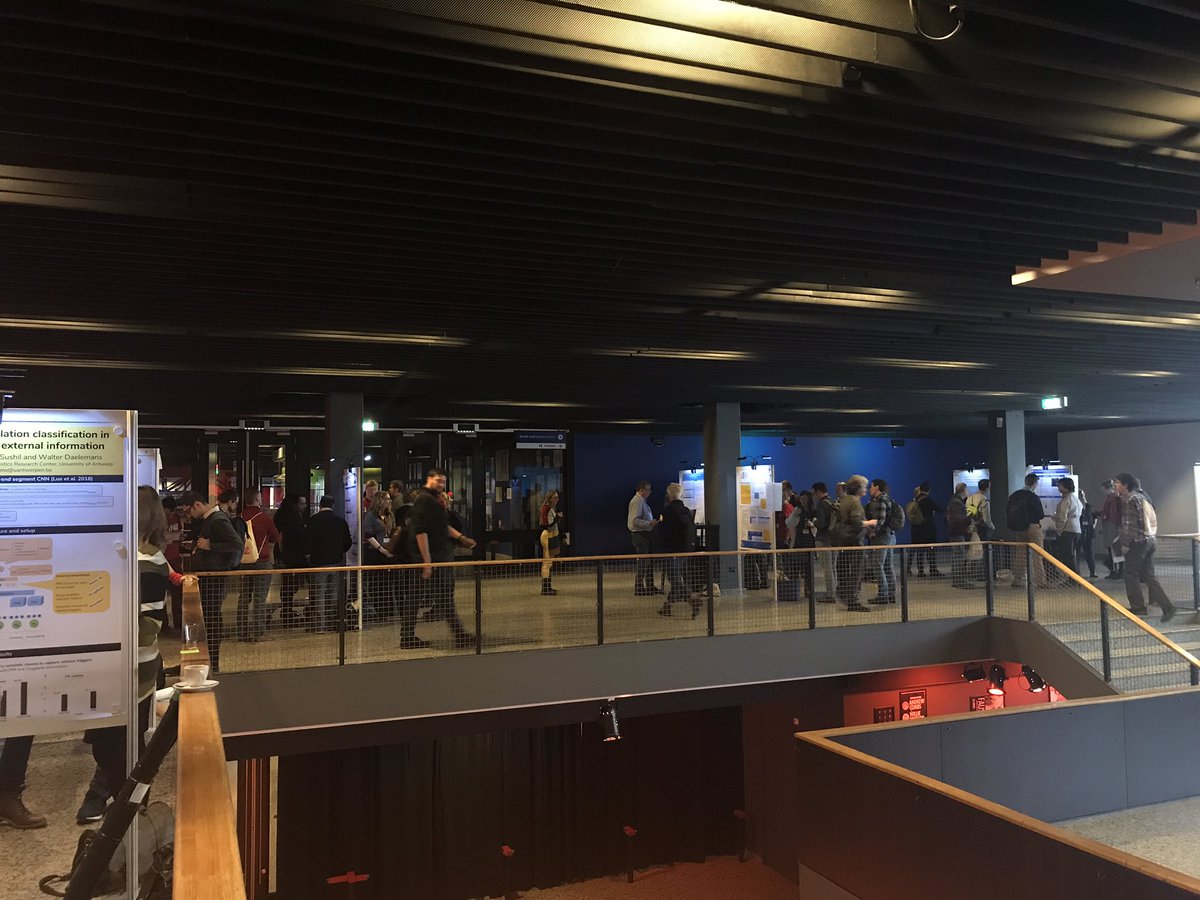 and the second poster session is “alive and kicking” as well #CLIN29