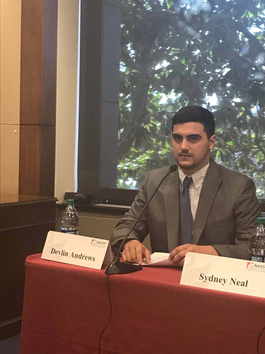 akarhuse's tweet photo. @NASSP Student Leadership Advisory Committee member @devlinandrewsbmx talks about the importance of #ESSA Title IV funding and civics education #NASSPStudentVoice #MakingGlobalChange #MoreTitleIV https://t.co/8HzrkNr6bj