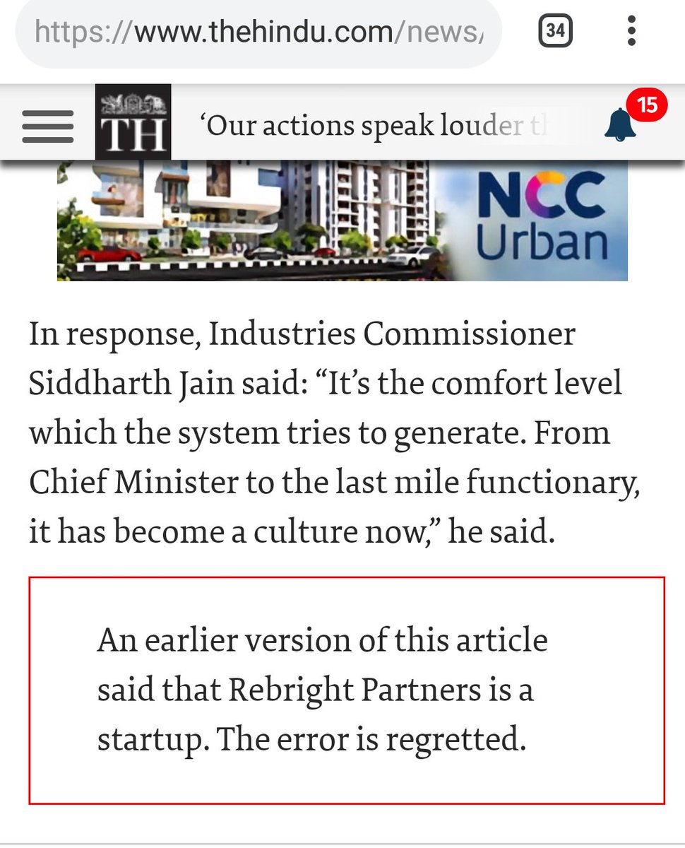 sh_ra_van's tweet photo. @THAndhra @naralokesh Thank you @naralokesh for being so truthful to the world.
Thank you for #selfproclaiming as the do-all of th #electroniccluster
Thank you for handling the paid campaign part for your party as well. So well tht they seem 2 have made a mistake of calling an investor a startup https://t.co/gUeSkijsEI