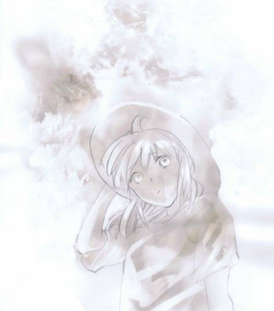 汚いんだけど焙った部分の色変えて描くの楽しい 