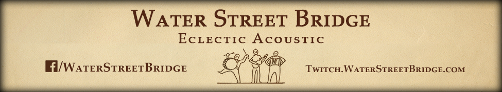 🎸🥁🎸Tonight! Check us out in concert online on TwitchTV! Thursday 1/31 at 7pm CST: twitch.tv/waterstreetbri…  We'll feature our new album "Filkers Handbook" and more...