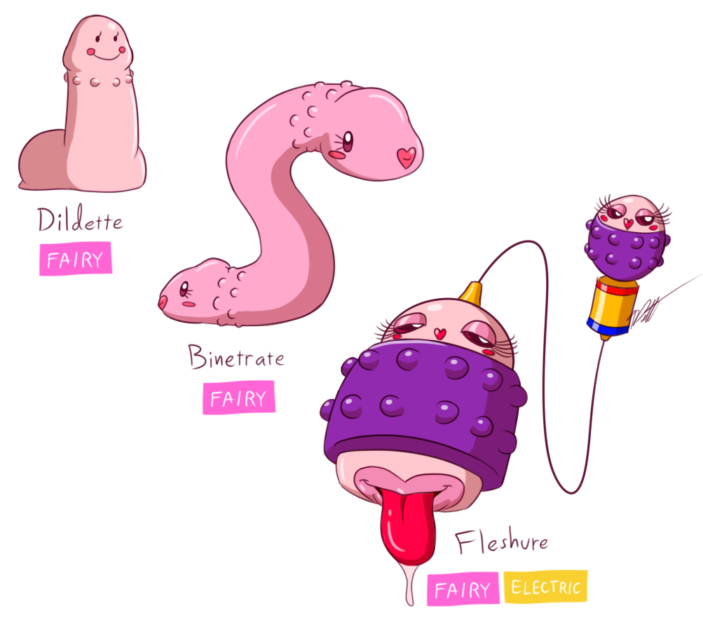 Gotta Fake 'Em All. You can blame a streamer called @jabroni_mike for the sex  toy Pokmon, he started it.