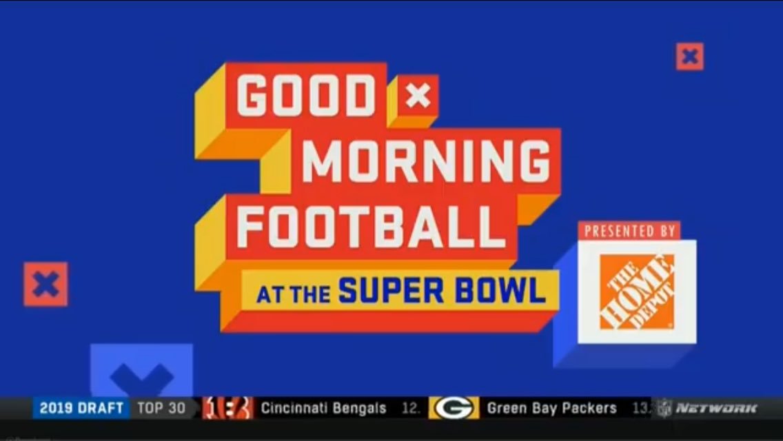 GMFB_Stephaine's tweet photo. #GMFB at the SUPER BOWL @nflnetwork @gmfb #LEGITENTERTAINMENT https://t.co/SWlQfFG6LN
