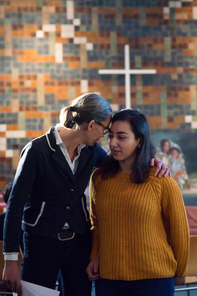 A church service to protect an Armenian refugee family from being deported in the Netherlands just ended.
It lasted 96 days, and involved 1,000 priests and pastors.
Dutch law forbids police from interrupting services. A deal was reached with the gov't to let the family stay.