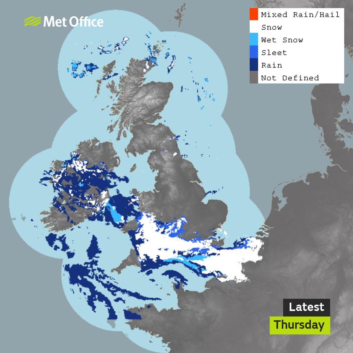 #Snow is affecting many southern areas, giving treacherous driving conditions in places - stay #weatheraware #uksnow