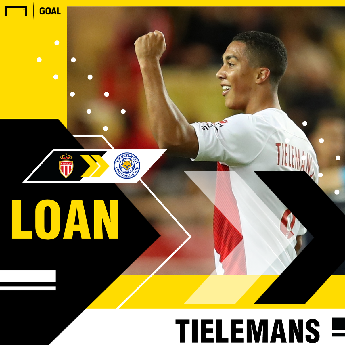 CONFIRMED: Youri Tielemans has joined Leicester City on loan until the end of the season! 🤝

Adrien Silva will join the French club, also on loan, as part of the deal. 🇫🇷