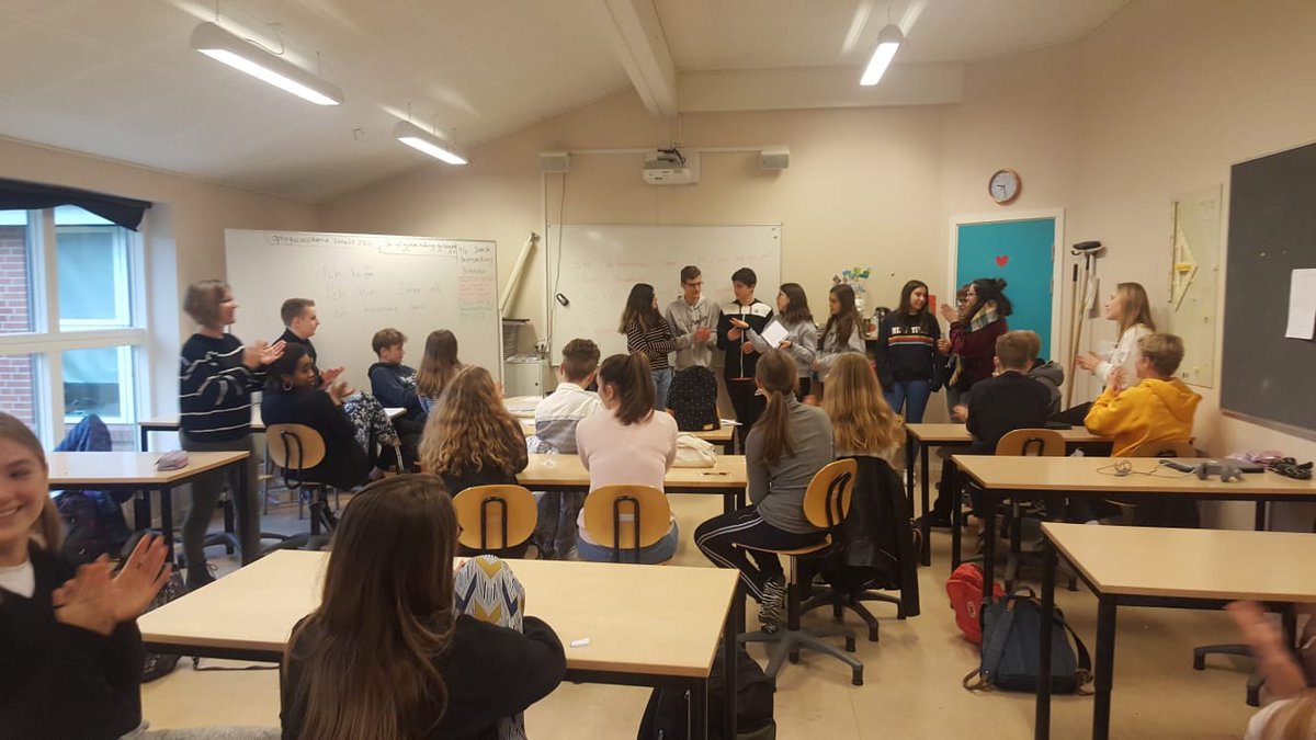 InsoapProject's tweet photo. Students in class #ErasmusPlus #institutdeflix #sominsflix #kalundborg #exchange https://t.co/ZUg0J1n8nC