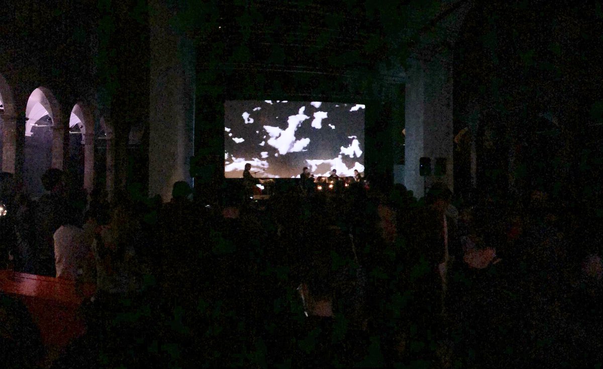 #fullhouse <a href="/xavilloses/">xavi lloses huguet</a> #quartetbrossa #alexpalli opening #EufònicUrbà2019 ▶️ <a href="/eufonic_fest/">Eufònic</a> @artssantamonica