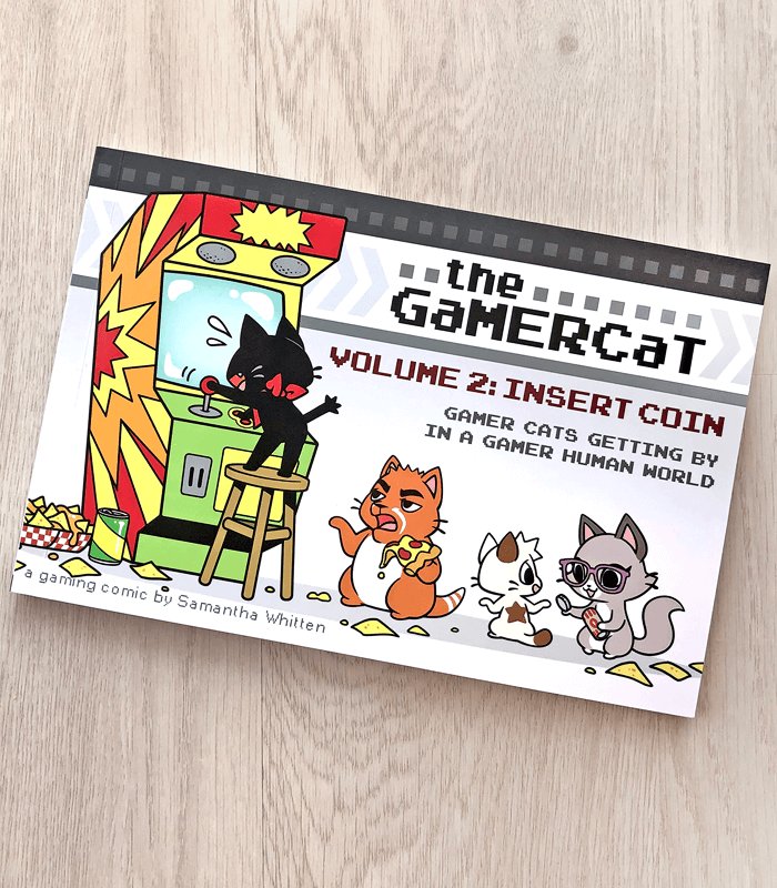 The GaMERCaT  Gamer cat, Fun comics, Cat comics