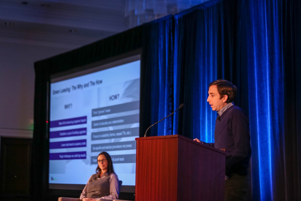 "Every time a space turns over there’s an opportunity to upgrade to a ‘greener’ lease and improve sustainability," says Will Teichman of <a href="/kimcorealty/">Kimco</a>. #ESGForum2019