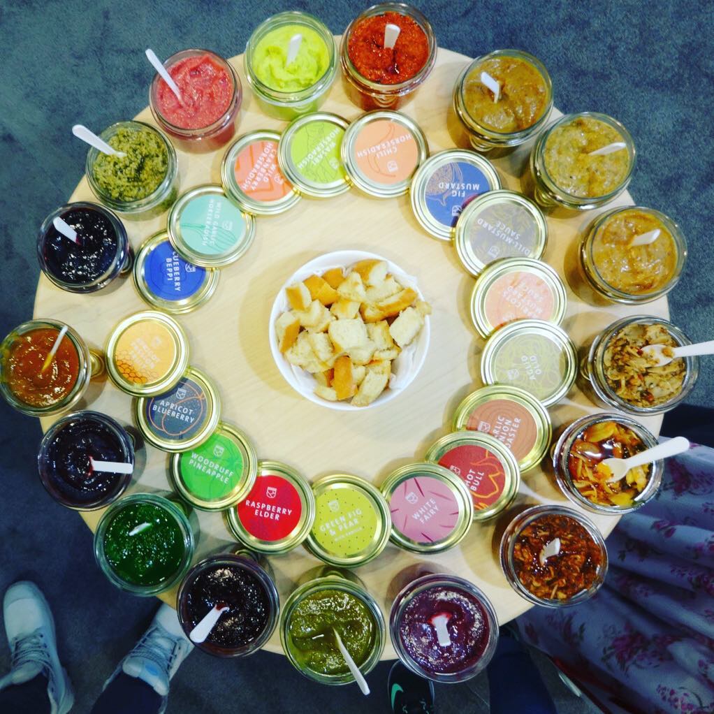 essencoUS's tweet photo. #ThrowbackThursday "all the way back" to mid-January when we were at @Specialty_Food #WinterFancyFoodShow @MosconeCenter in #SF sharing #essendorfer goods and making friends! #essenco #specialtysauce #passionyoucantaste #culinarytasteexplosion #pesto #foodies https://t.co/cgUJhrUJ99
