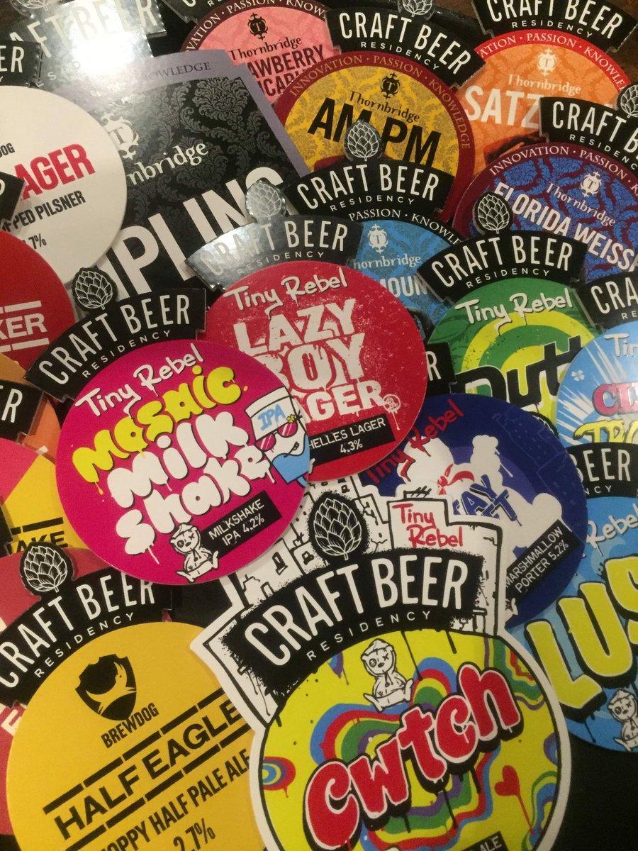 A tease of some of the awesome beers coming up over the next few weeks for our #craftbeerresidency #6nations2019