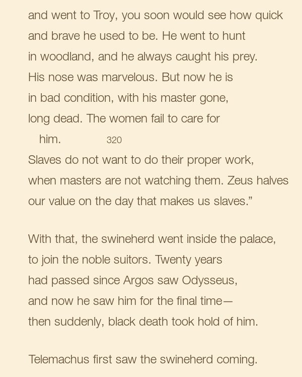 The first story of an ancient Greek dog is the most famous. Homer’s tear-jerking description of Argos, the neglected hunting hound, still moves us thousands of years laterIt is so easy to see ourselves and our own furry companions in this scene/1  #PATC3