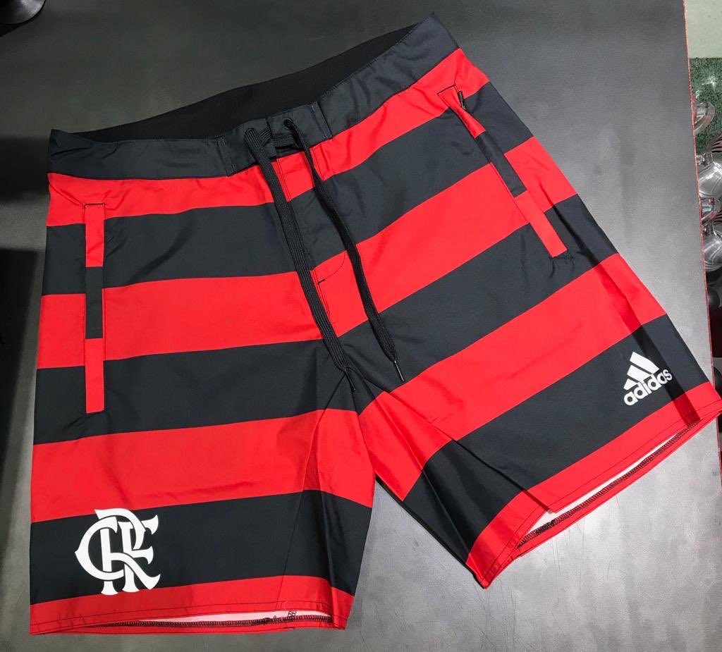 sunga de praia adidas flamengo