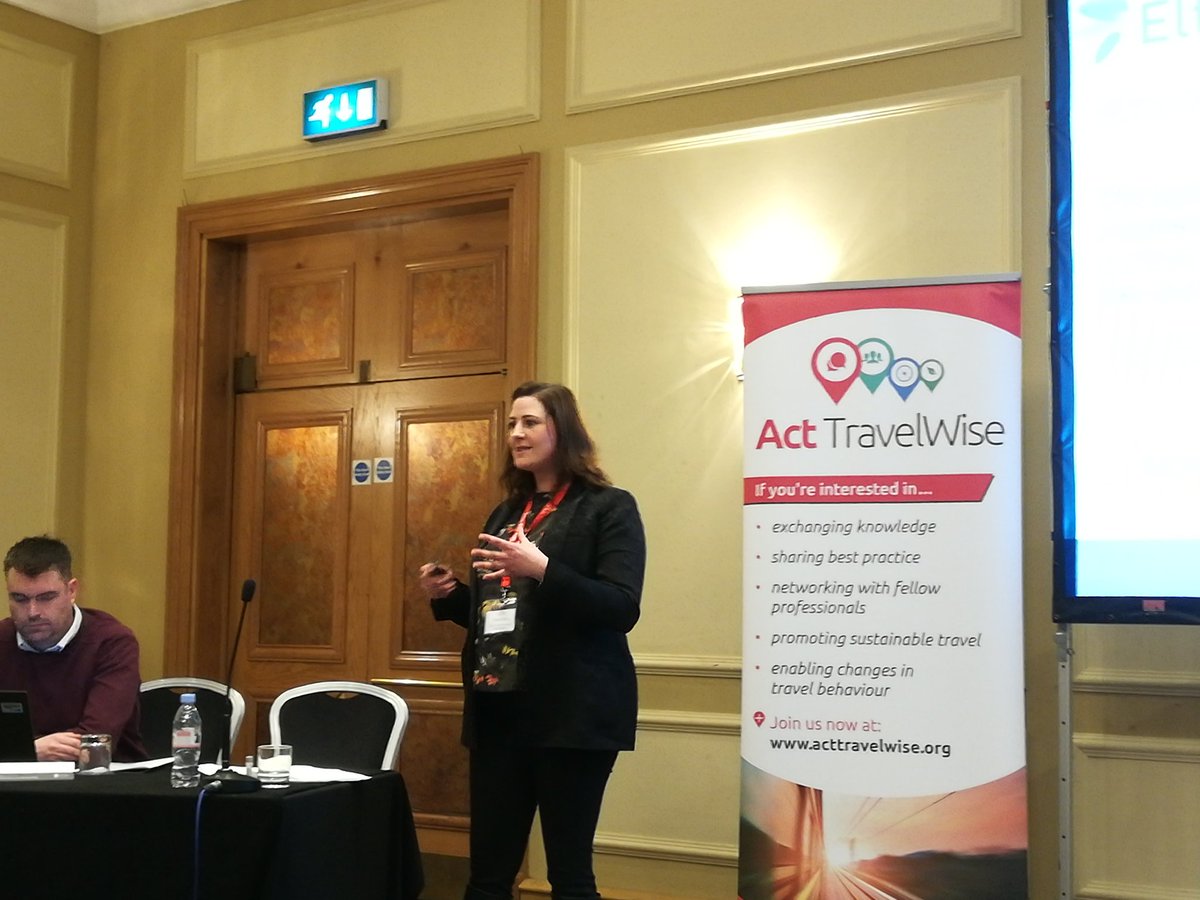 ActTravelWise's tweet photo. Fiona Twisse of @EltisPortal giving an overview and examples of sustainable transport planning across Europe at #acttw19 https://t.co/MQtkUQdmQz
