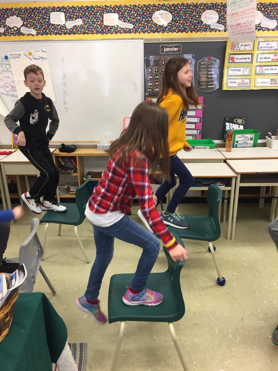 MrsThompsoncrew's tweet image. No gym due to assembly, too cold to go outside- Chair workouts it is for gym today! We get excercise in any way we can!😅🤪💪🏼#ocsbPHE #sweat #chairworkout