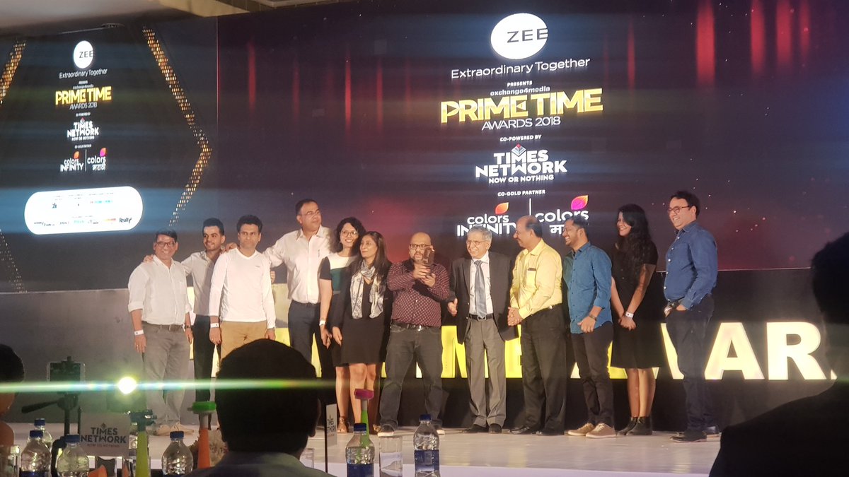 snehavisaria's tweet photo. #primeawards Bronze Silver Gold... Excellent Award Winners tonight...at ITC Maratha, u have missed it... https://t.co/Tc7yuh222L