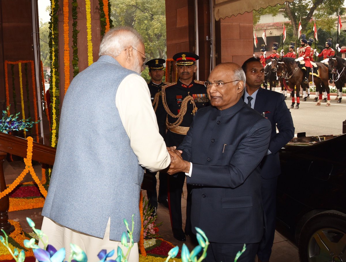 In his address to Parliament today, Rashtrapati Ji highlighted the transformative changes that have taken place and presented a coherent roadmap for the times to come. @rashtrapatibhvn 

presidentofindia.nic.in/speeches-detai…