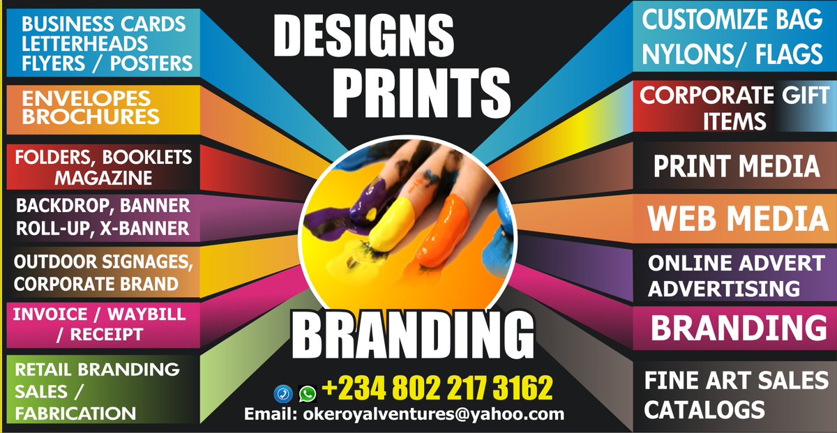 Okeroyal Ventures On Twitter We Deals With Graphic Design And