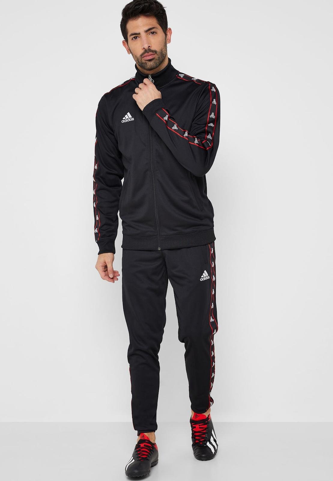 adidas tan tape clubhouse pants