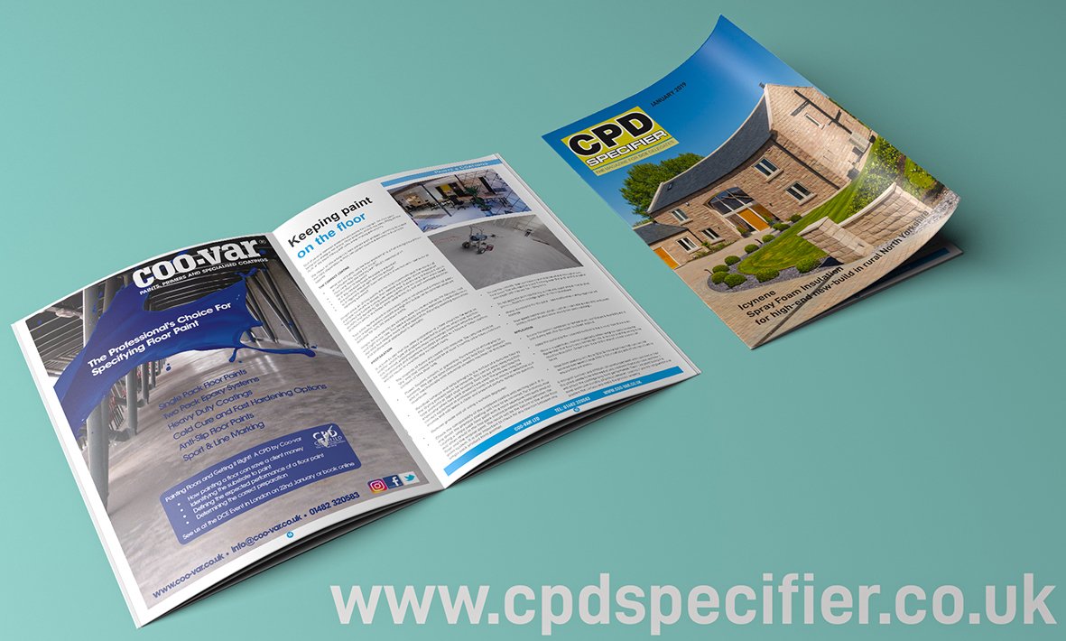 DCECPD's tweet photo. @CooVarPaints tell us how to keep paint on the floor in the latest issue of CPD Specifier.
View or download the issue at https://t.co/IpSENLth42
#CPDspecifier #CPD #Paints #Coatings #Feature #DCECPD #Architects #Specifiers #Contractors https://t.co/ShQs9zAktI