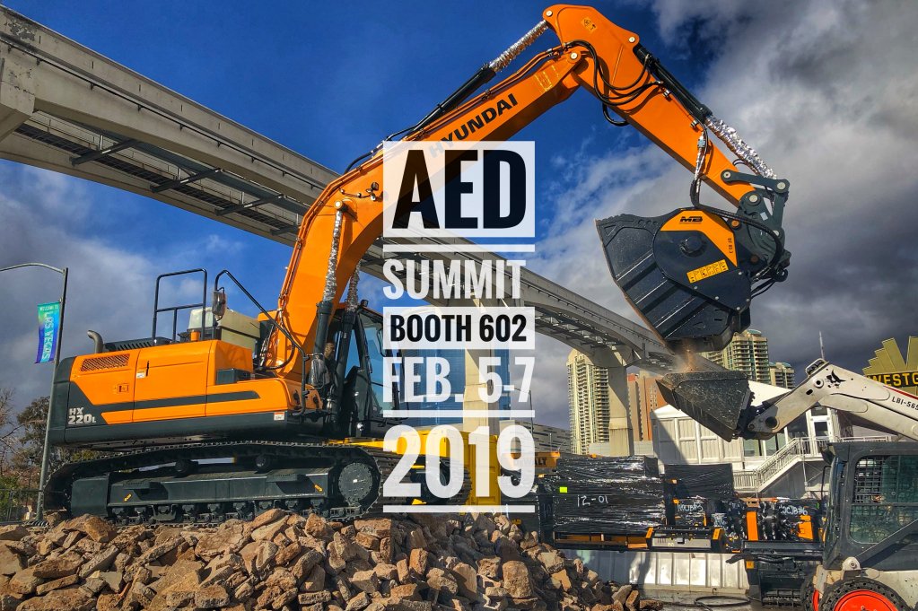 MBAmericaInc's tweet photo. MB America will attend AED summit 2019 .Come visit booth 602 to speak with an MB specialist for dealer opportunties. 

#thecrushingevolution #BF80 #AEDsummit19 #dealers #crushing #heavyequipment #excavator #
 https://t.co/D2Tjh8xXXD https://t.co/o6QuJ5uEAW