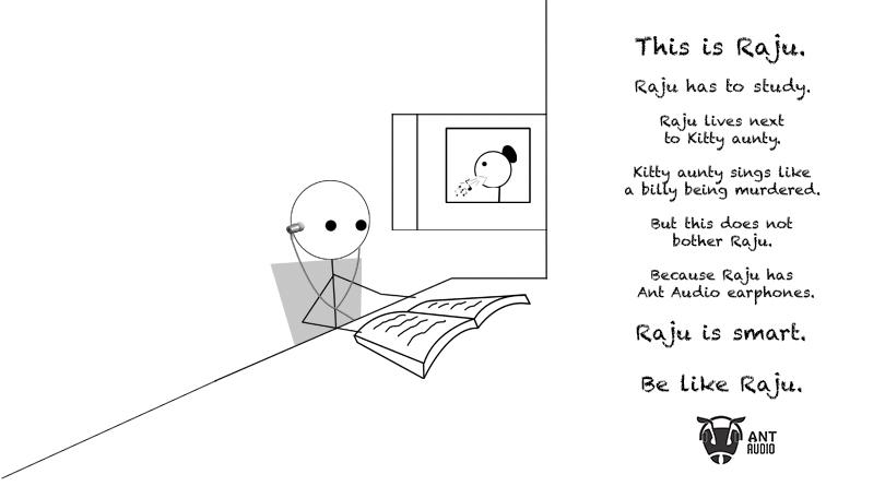 AntAudioUK's tweet photo. Be smart like Raju. Choose Ant Audio. :D #EverythingMusic https://t.co/qFLWgB4Xcg