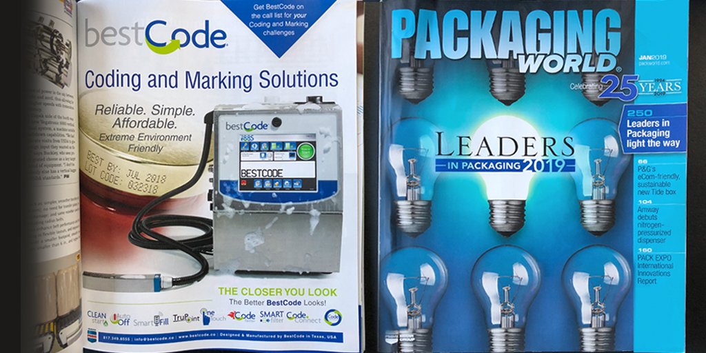 bestcodecoding's tweet image. #BestCode is proud to be a Named Packaging Education Supporter of the "Future Leaders in Packaging" scholarship—Get BestCode on the call list for your Coding and Marking challenges +1.817.349.8555 #MarkingAndCoding #DateCoder #Packaging @PMMIorg @packagingworld #MarkingSolutions