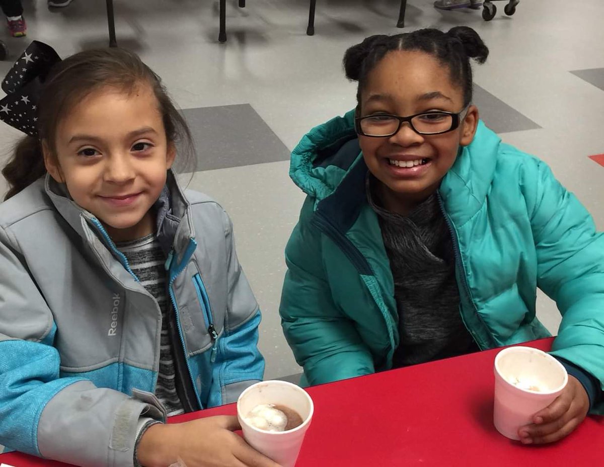 SeiterNIS's tweet photo. Today we welcomed all our students back to school with a warm cup of hot chocolate. It was great to see so many smiles. #NewportIntermediateSchool https://t.co/lwlETAe39K