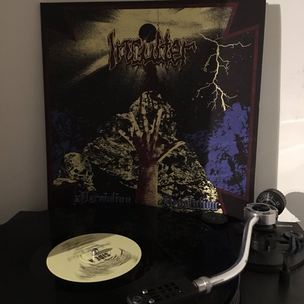 HaraldKvassheim's tweet photo. #NowPlaying #Inculter 🇳🇴#PersistingDevolution 2012 #Blackened #ThrashMetal from #Fusa New album coming 14. April: #FatalVisions #OnlyAnalogIsReal #Vinyl https://t.co/VHvkqa9aGa