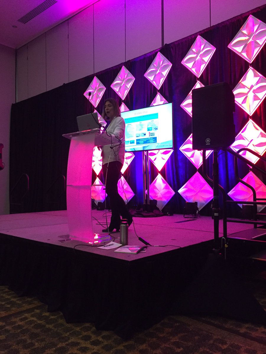 ussailing's tweet photo. The National Sailing Program Symposium is in full swing in Jacksonville - Morning breakout session on Sustainability and Green Regattas with Elizabeth Kratzig! #nsps19 https://t.co/bMFAVUJcPc