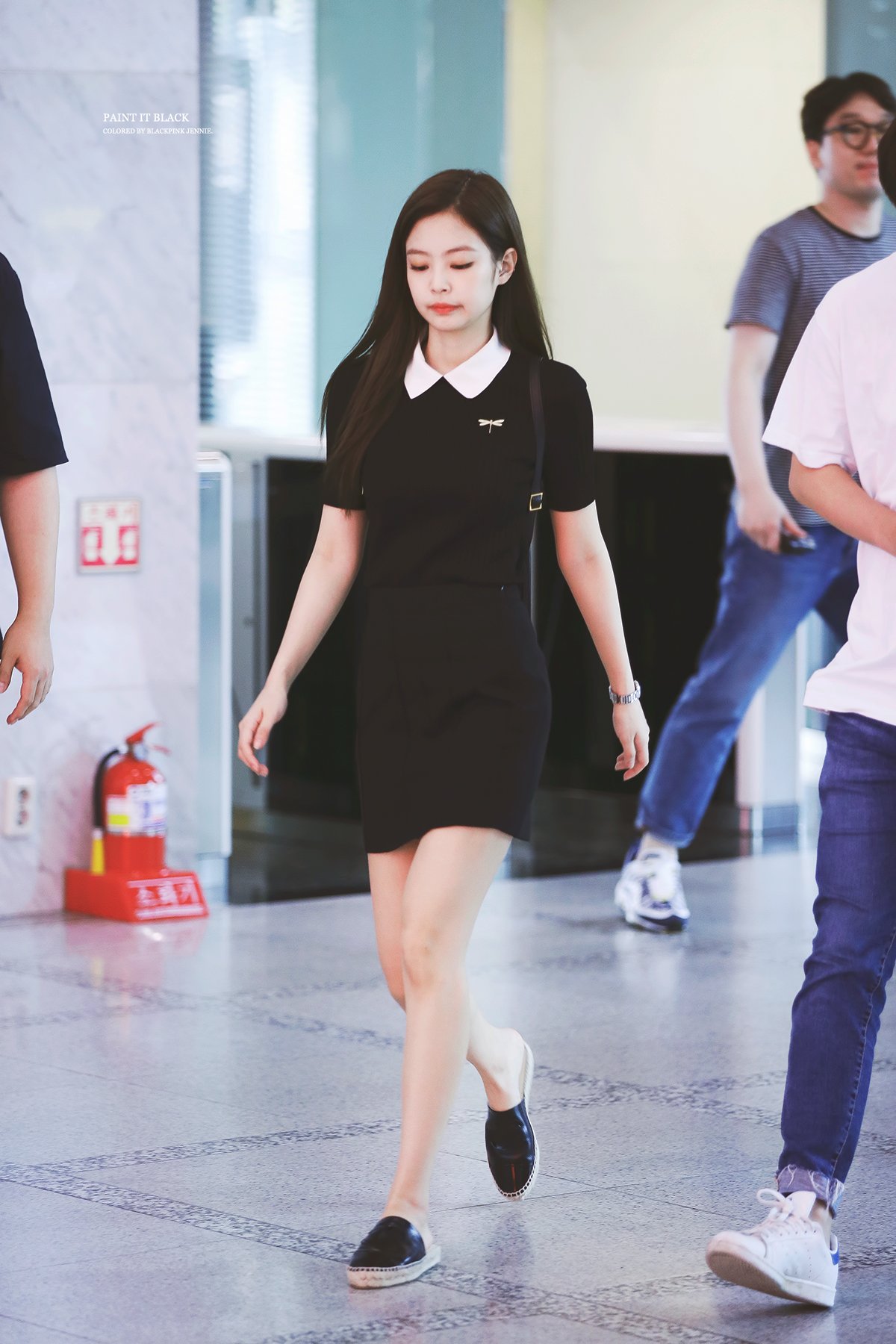 Jennie store airport fashion