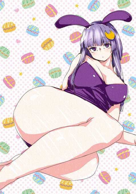 #バニーさんを晒したらみんながRTしてくれてブァァァってフォロワーが増えるらしい 
#第15回東方Project人気投票
#toho_vote15 
#パチュリー・ノーレッジ 