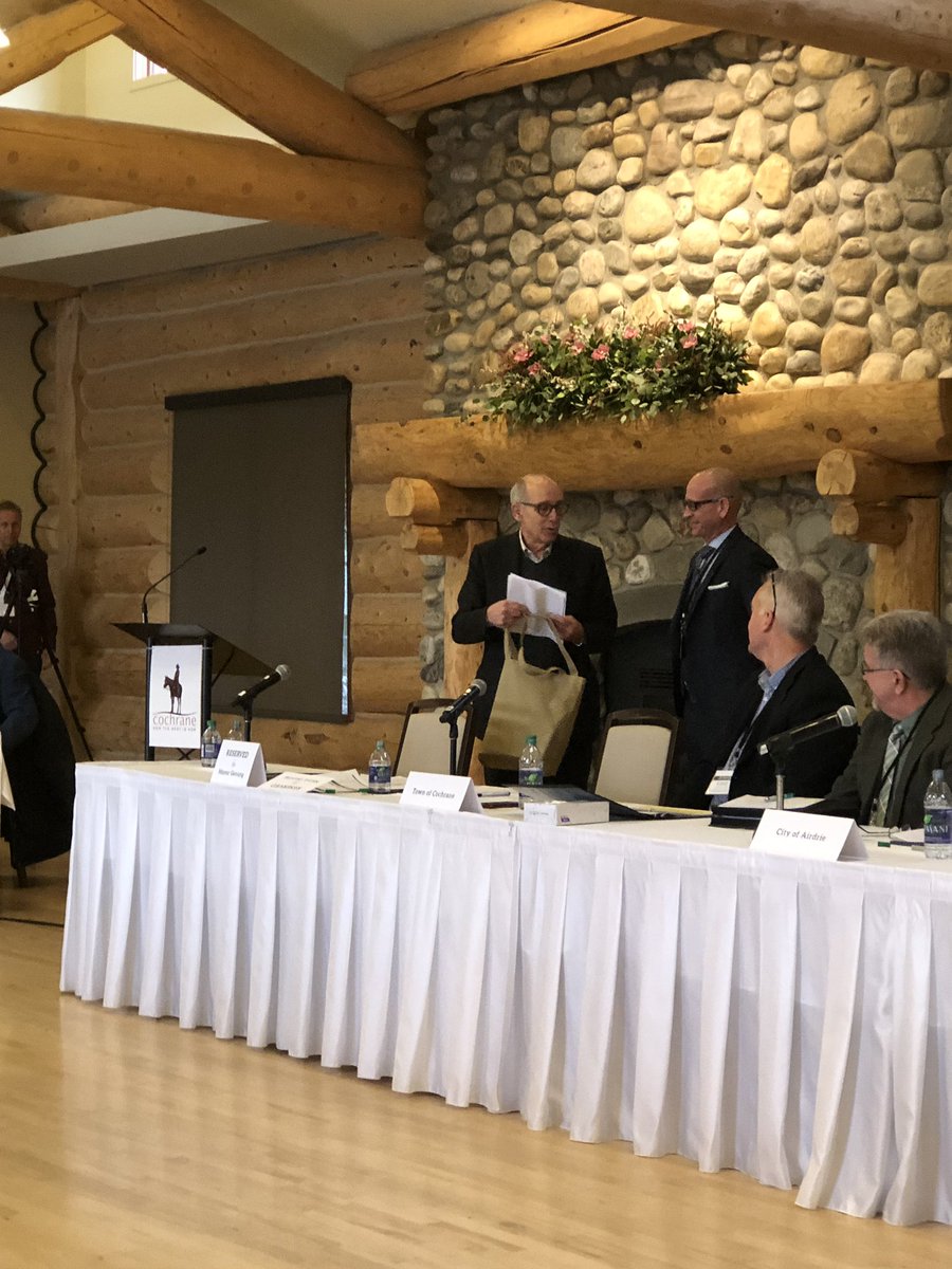 Thanks Stephen Mandel for the belief that supporting municipalities is a core function of government.#abmidsizedcities #abmuni #abpoli