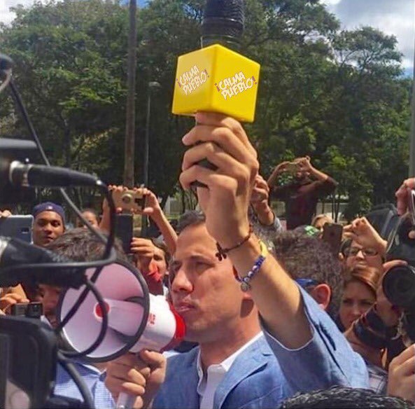 Cese de la usurpación 
Gobierno de transición
Calma pueblo libre