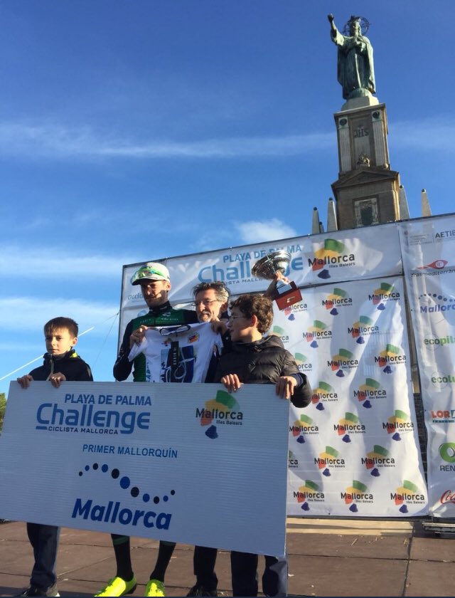 Enhorabona <a href="/Xavicanellas/">Xavi Cañellas Sánchez</a>!!Guanyador del Premi al primer mallorquí de l’etapa 🏆 que patrocinam des de la Fundació #MallorcaChallenge #MallorcaInspiresSports