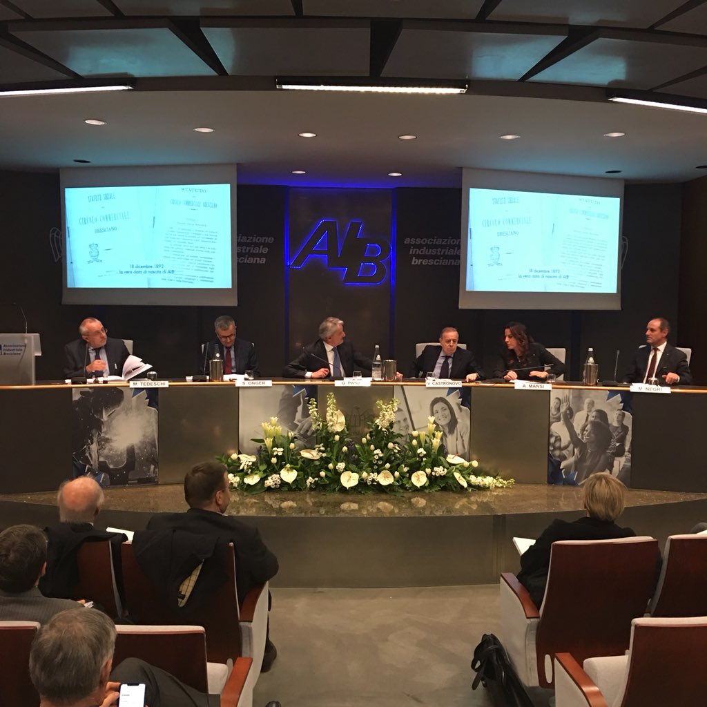“Parlare della storia dei 125 anni di AIB vuol dire parlare di 125 anni della nostra storia” il nostro Presidente Giuseppe Pasini all’evento dei 125 di AIB #brescia