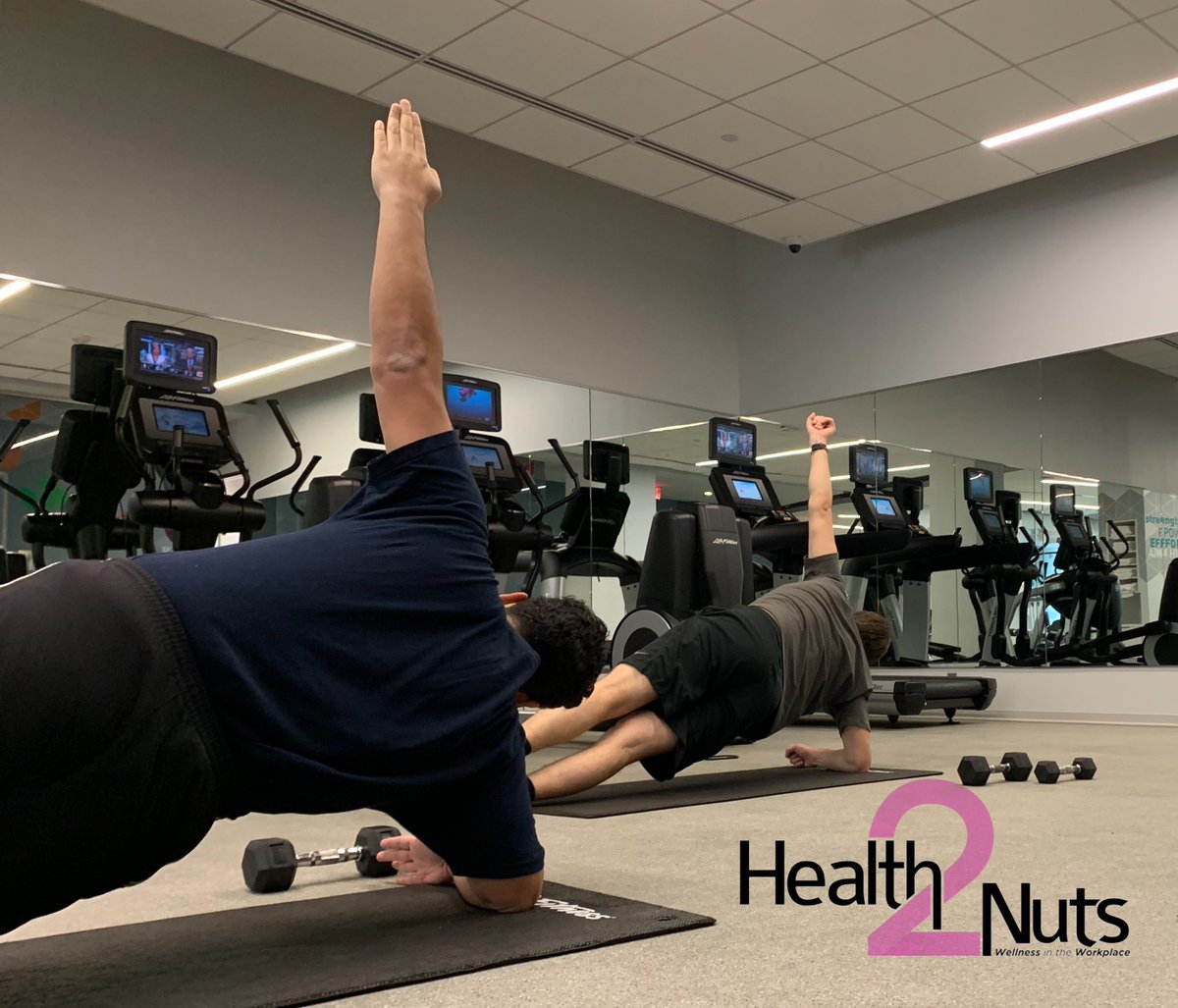 Creating #health #lifestyles in 2019...no rules required! ▶️ instagram.com/p/BtTWPQqByBq/… #2HN #wellnessintheworkplace #planking #sideplanks #fitatwork